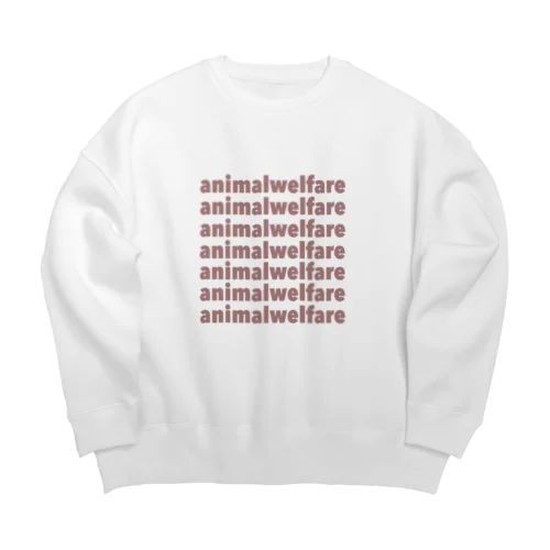 animalwelfare ビッグシルエットスウェット