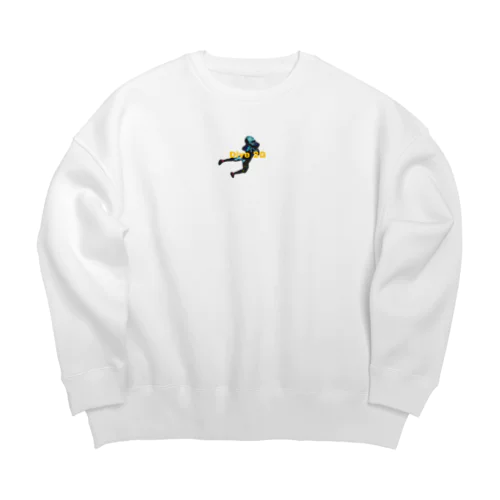 American football #13 ダイブ2G Big Crew Neck Sweatshirt