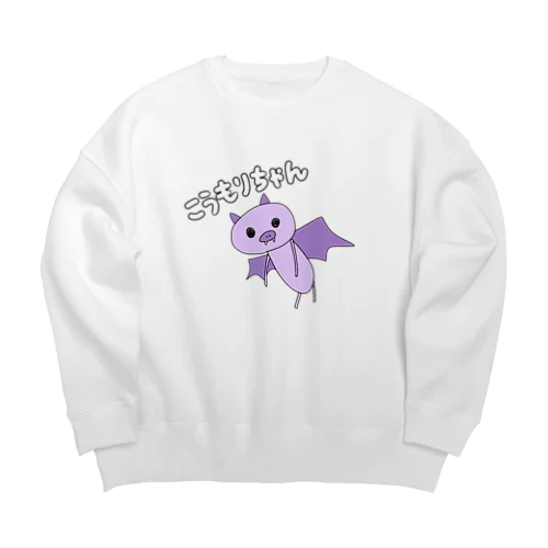 こうもりちゃん❷ Big Crew Neck Sweatshirt