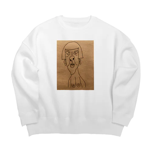 アリノママ4 Big Crew Neck Sweatshirt