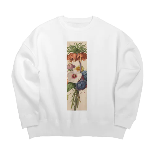 華 Big Crew Neck Sweatshirt