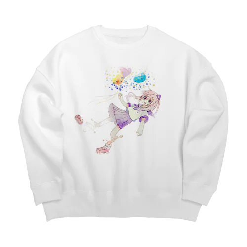 Anemia. Big Crew Neck Sweatshirt