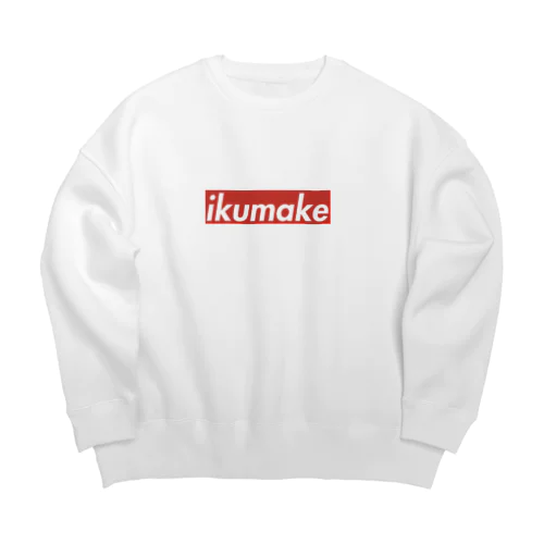 ikumake Big Crew Neck Sweatshirt