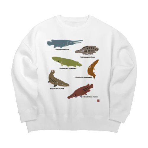 SILHOUETTE AQUARIUM 02 Big Crew Neck Sweatshirt