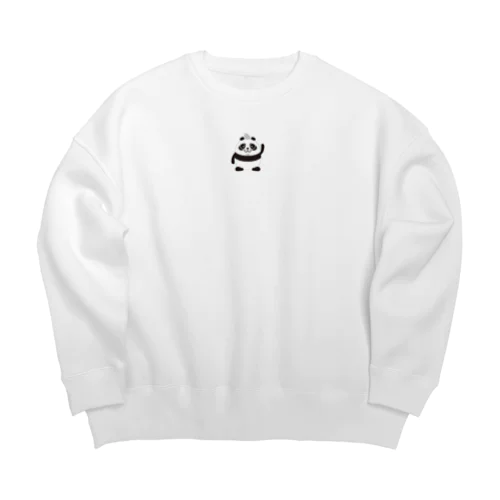 つんパンダv2 Big Crew Neck Sweatshirt