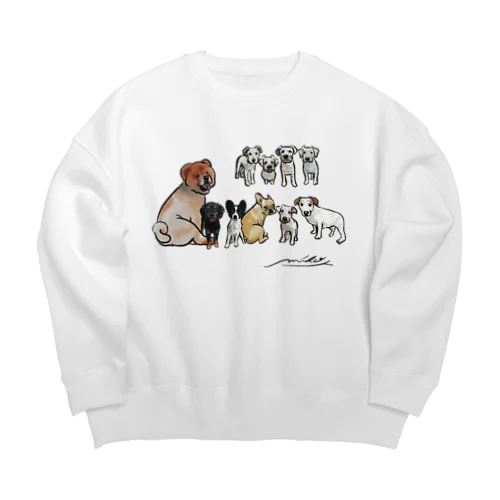 10ワンズ Big Crew Neck Sweatshirt