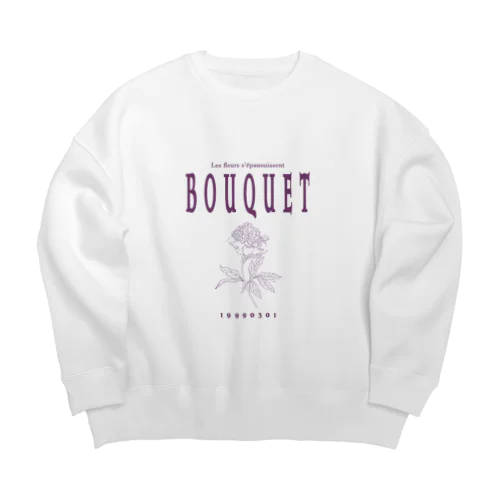 BOUQUET Big Crew Neck Sweatshirt