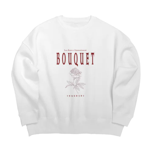 BOUQUET Big Crew Neck Sweatshirt