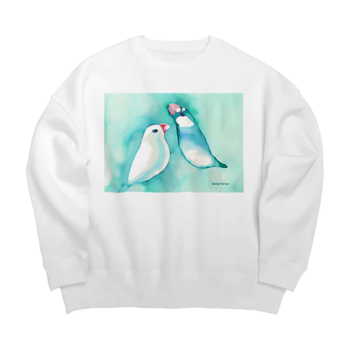 ぶんちょうたち Big Crew Neck Sweatshirt