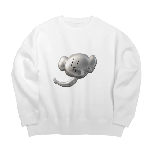 あごぞうくん Big Crew Neck Sweatshirt