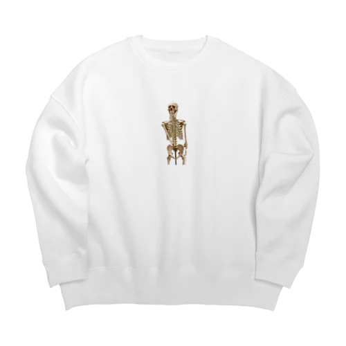 乙女要素追加人体骨格模型 Big Crew Neck Sweatshirt