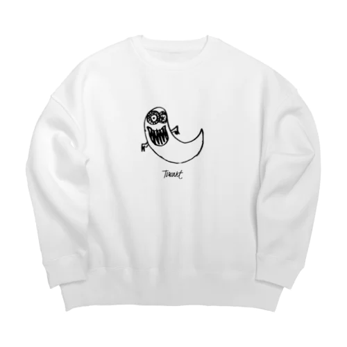 おばけくん Big Crew Neck Sweatshirt