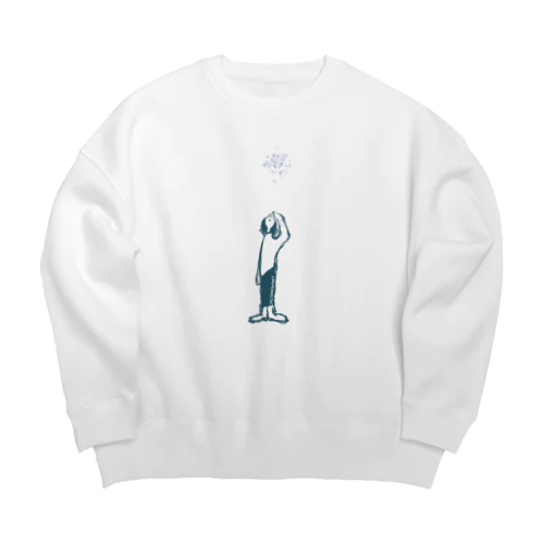 Look up(typeC) Big Crew Neck Sweatshirt