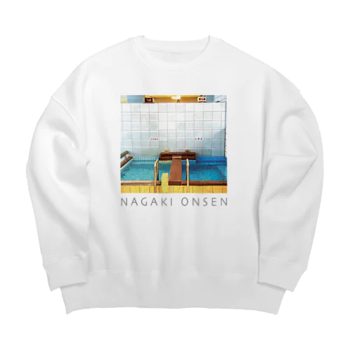 水風呂 Big Crew Neck Sweatshirt