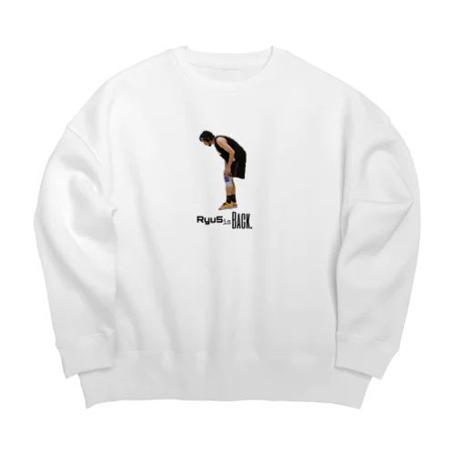 Ryu5 is Back. Big Crew Neck Sweatshirt