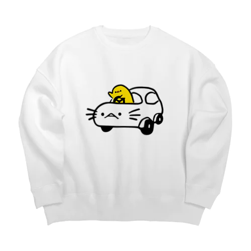 ウーパールーパースーパーカーオンチーヨ Big Crew Neck Sweatshirt