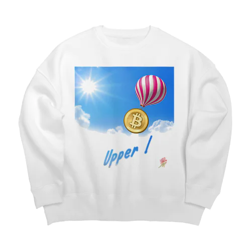 SMF 015 Upper! Big Crew Neck Sweatshirt