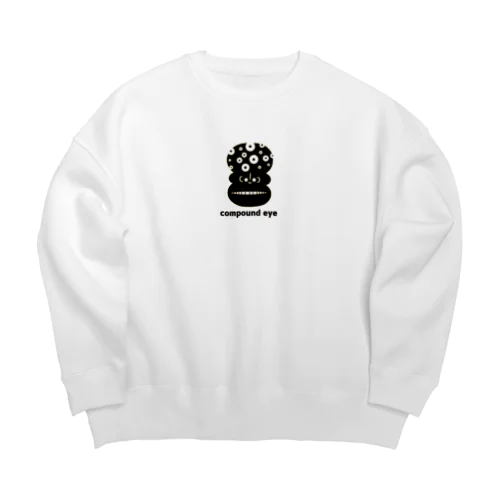 複眼 Big Crew Neck Sweatshirt