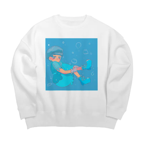 くら子ちゃん Big Crew Neck Sweatshirt