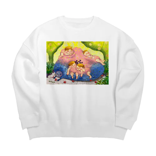 itsumo_sobani_iru_4 Big Crew Neck Sweatshirt