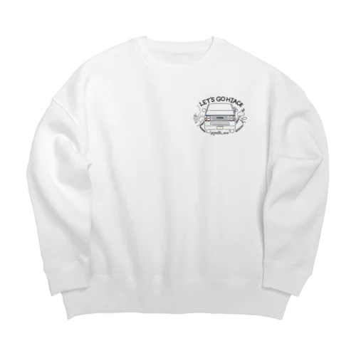 Gattaさんグッズ Big Crew Neck Sweatshirt