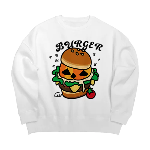 バーガー Big Crew Neck Sweatshirt