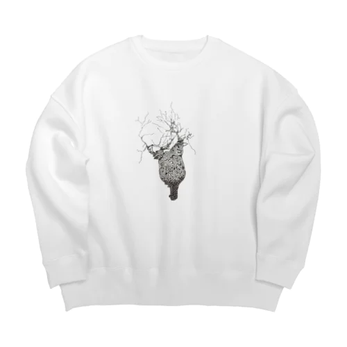 てんてんパキプス Big Crew Neck Sweatshirt