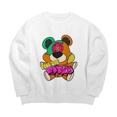 MeWe  Big Crew Neck Sweatshirt