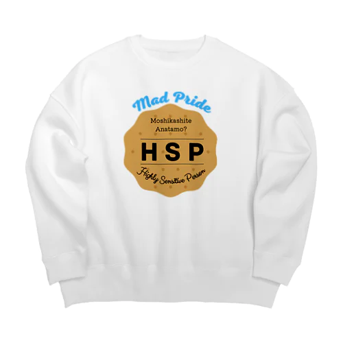 HSPビスケット Big Crew Neck Sweatshirt