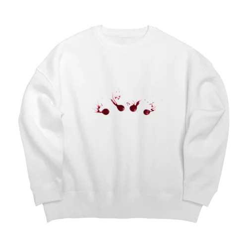 赤玉 Big Crew Neck Sweatshirt