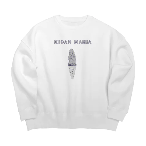 奇岩マニア専用デザイン Big Crew Neck Sweatshirt