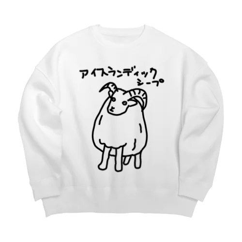 アイスランディックシープ Big Crew Neck Sweatshirt