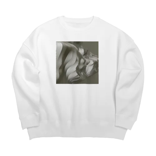 Wave Big Crew Neck Sweatshirt