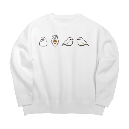 じゅうしまつ見取り図 Big Crew Neck Sweatshirt