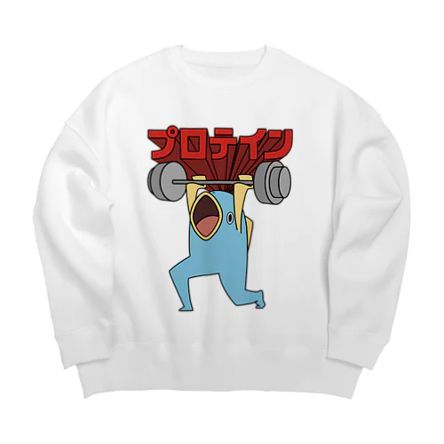 プロテイン Big Crew Neck Sweatshirt