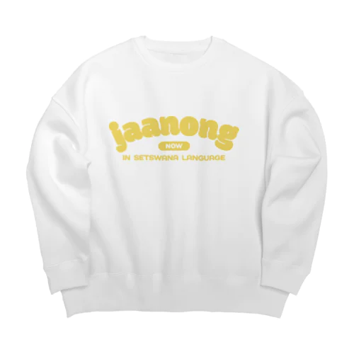 jaanong（じゃ〜のん） Big Crew Neck Sweatshirt