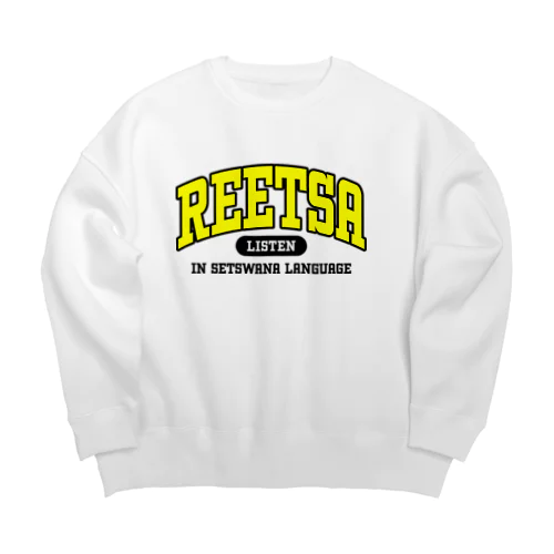 REETSA（れ〜つぁ） Big Crew Neck Sweatshirt