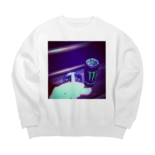 君好前夜 Big Crew Neck Sweatshirt