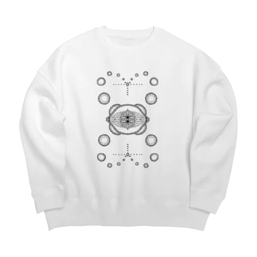 愛 Big Crew Neck Sweatshirt