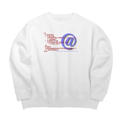 メールアドレス正規表現 1.0.1 Big Crew Neck Sweatshirt