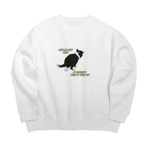 BIG UNCHING CHIHUAHUA  Big Crew Neck Sweatshirt