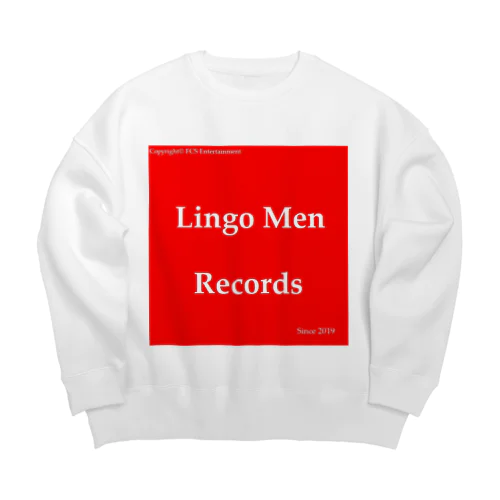 #Lingo_Men_Records Big Crew Neck Sweatshirt