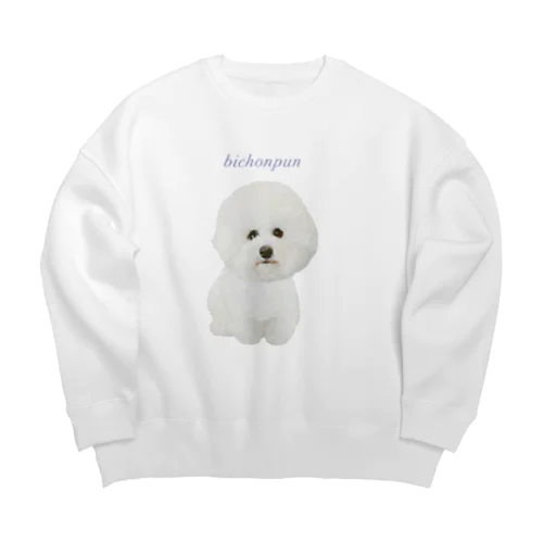 じいちゃんが着てた犬服 Big Crew Neck Sweatshirt