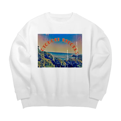 OTONORI RECORDS 『アートロゴ』 Big Crew Neck Sweatshirt