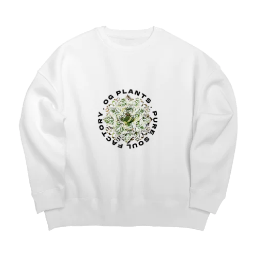 OG PLANTS オリジナル Big Crew Neck Sweatshirt