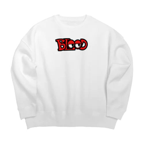 BLOOD Big Crew Neck Sweatshirt