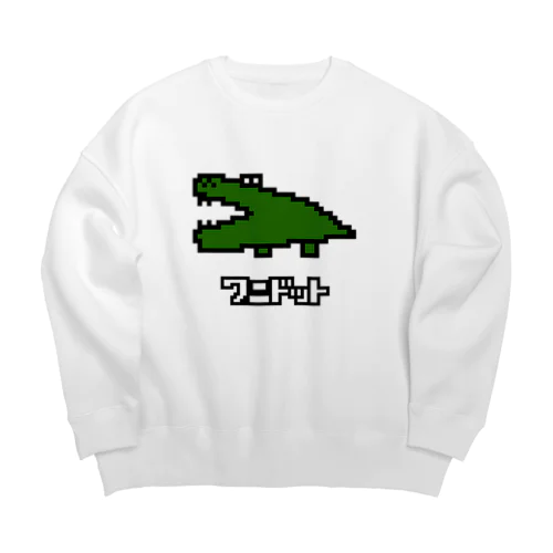 ワニドット Big Crew Neck Sweatshirt