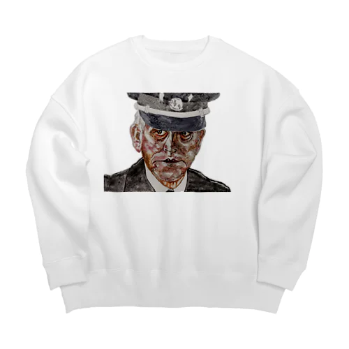 渋オジ Big Crew Neck Sweatshirt