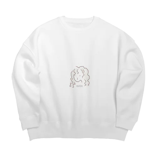 となりの町のマリア Big Crew Neck Sweatshirt