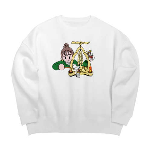 救済 Big Crew Neck Sweatshirt